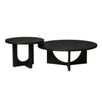 Starfurn Salontafel Guus - zwart - 60 cm