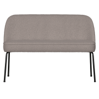 Vogue eetkamerbank 120 cm bouclé van het woonmerk BePureHome