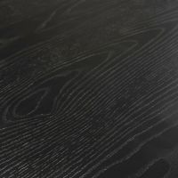 Bruno eettafel rond 120cm MDF zwart