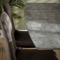Fraaai Eettafel Chestnut Beton 160 cm