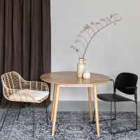 Puur Farsund eettafel 100 cm naturel