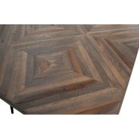 Woood Eettafel Rhombic Hout/metaal