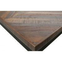 Woood Eettafel Rhombic Hout/metaal