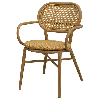 Elda terrasstoel - met armleuning