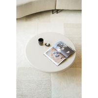 Eleonora Jade salontafel rond ø80 cm - beige