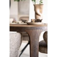 Taylor eettafel 140x120 cm - bruin