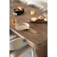 Eleonora Edward eettafel 240x100 cm - bruin