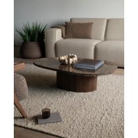 Eleonora Bradley salontafel organisch marmer - bruin