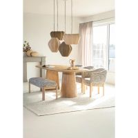 Eleonora Lune eettafel deens ovaal 240x105 cm