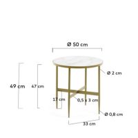 LaForma Bijzettafel Elisenda