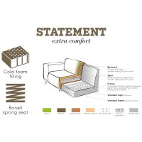 Woood Fauteuil Statement Met Arm Bouclé