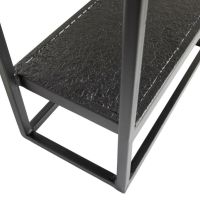 Woood Febe wandrek verticaal metaal zwart