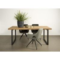 Tower Living Lucca eettafel U-poot - 240 cm - naturel