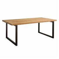 Tower Living Lucca eettafel U-poot - 260 cm - naturel
