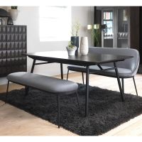 Nordic Home Arvid bankje - 140 cm - leer