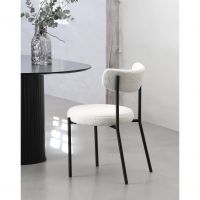 Frej eetkamerstoel - teddy - wit