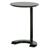 Woood Bijzettafel Floor Hout/Metaal Zwart