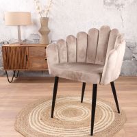 Flower eetkamerstoel velvet