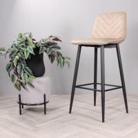 DS4U Gaby barkruk velvet 75 cm 2.0