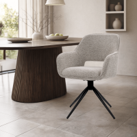 DS4U Glenn draaistoel - taupe