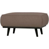 Woood Hocker Statement Bouclé 80x55 cm