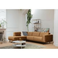 Hoekbank Statement Links Fluweel