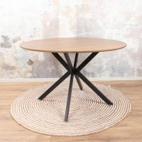 DS4U Julio eettafel MDF 120cm eiken - OUTLET B