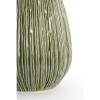 Kopra vaas deco Ø35,5x45 cm - keramiek donkergroen