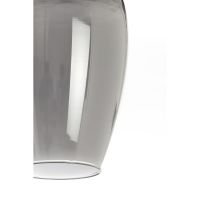 Light & Living Lukaro hanglamp 5L Ø45x36 cm - antiek brons/glas smoke