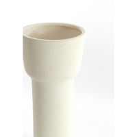 Alsacia vaas deco Ø19x38 cm - keramiek mat crème