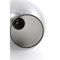 Light & Living Lukaro hanglamp 5L 104x17x36 cm - antiek brons/glas smoke