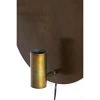 Light & Living Disc wandlamp Ø30 cm - goud/grijs