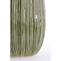 Kopra vaas deco Ø30,5x65 cm - keramiek donkergroen