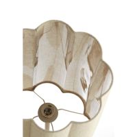VTwonen - Fringe vloerlamp Ø30x165 cm - naturel/crème - OUTLET B