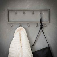 Fraaai Kapstok industrieel 9 haken - 50 cm