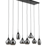 Jaxine hanglamp smoke glas 8L van het woonmerk Vurna