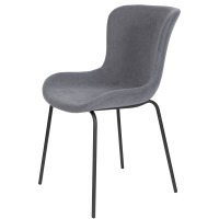 Junzo eetkamerstoel ribstof van het woonmerk Puur