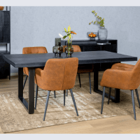 Kala eettafel u-poot rechthoek van het woonmerk Livingfurn