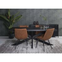 Livingfurn Kala eettafel spider rechthoek