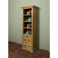 Tower Living Bologna boekenkast - 66 cm - bruin