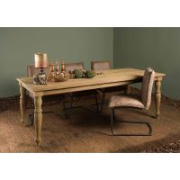 Tower Living Bologna eettafel - 240 cm - bruin