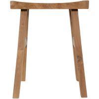 Teak krukje 40x30x50 cm