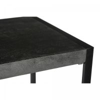 Livingfurn Norris bartafel 140 cm - zwart