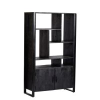 Livingfurn Norris stellingkast 110 cm - zwart