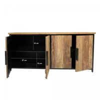 Livingfurn Tomar dressoir - 185 cm - naturel - hout