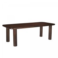 Livingfurn Badou eettafel 240 cm - bruin