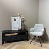 Doreen eetkamerstoel - naturel