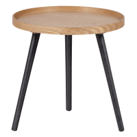 Bijzettafel Mesa Hout M Naturel 45xø45 van het woonmerk WOOOD