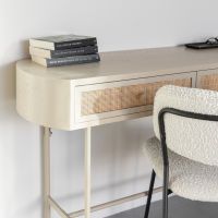 Michella sidetable 2 lades - beige