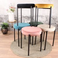 Mika velvet kruk van het woonmerk DS4U